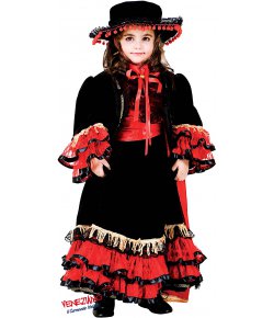 Costume carnevale - BALLERINA DI FLAMENCO BABY